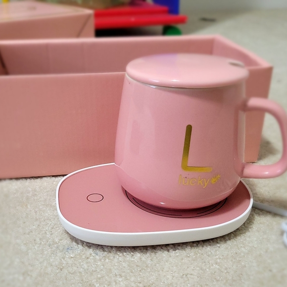 Pretty Pink Mug Warmer Gift Set - Picture 2 of 9